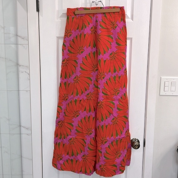 NWT Farm Rio Copacabana Pink Pants, Size S - Picture 5 of 8